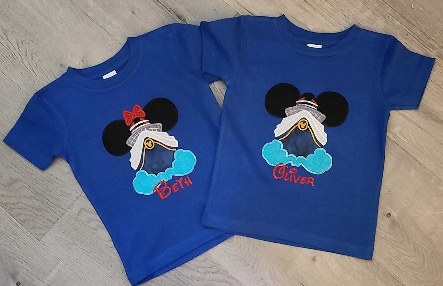 Disney Cruise Vacation Applique Shirt, Cruise Embroidered Custom Kids Shirt, Disney Applique Embroidered T-Shirt, Personalized T-Shirt