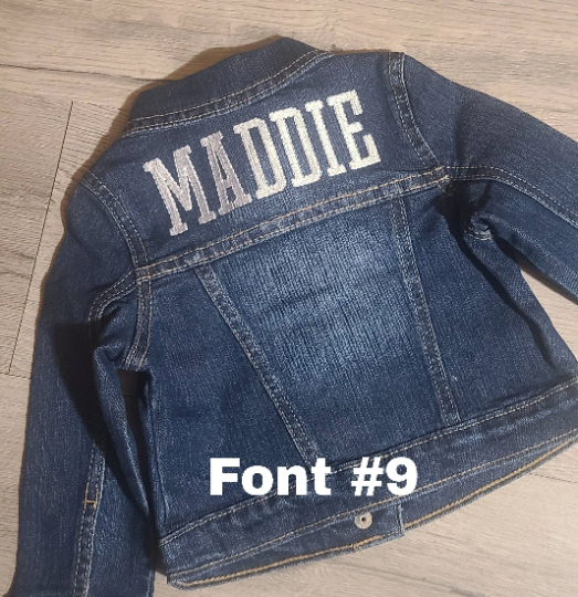 Personalized Denim Jacket, Denim Jacket